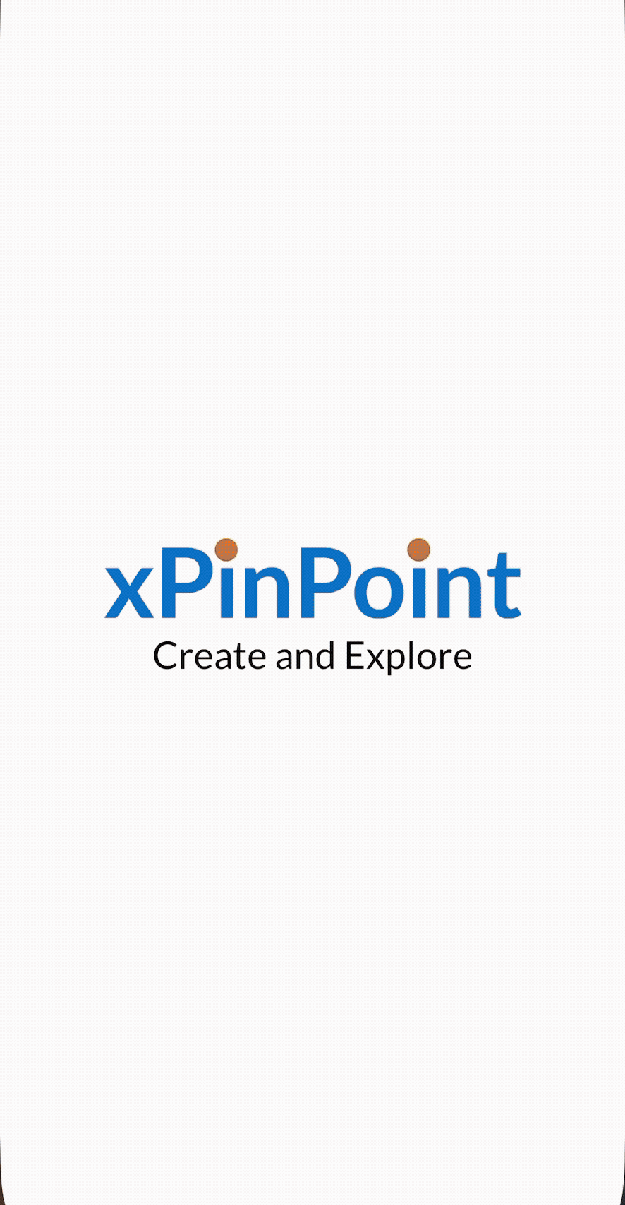 xPinPoint app demo in device frame
